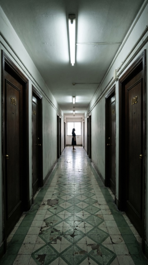 Habibi frame — objects of absence